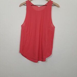 Like New Lululemon Sculp Mesh Tank Top Orange